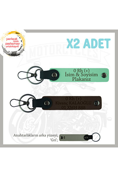 Miaju Special for Motor Enthusiasts, Name Plate and 0 Rh (+) Blood Type Lette...