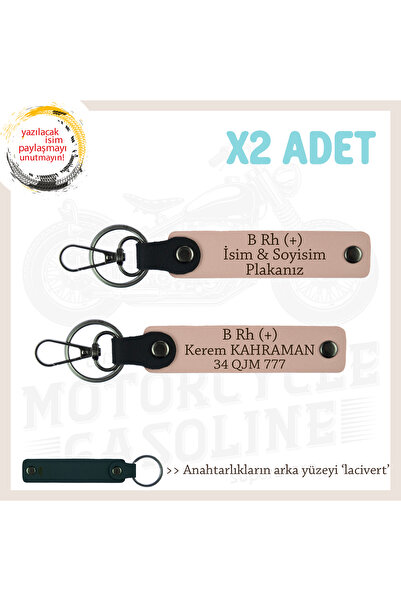 Miaju For Drivers, with Name Plate and B Rh (+) Blood Group Lettering, 2-Piec...