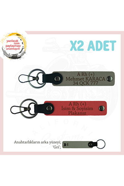 Asortishey Name Plate and a Rh (+) Blood Type Written X2 Keychain, Pomegranat...