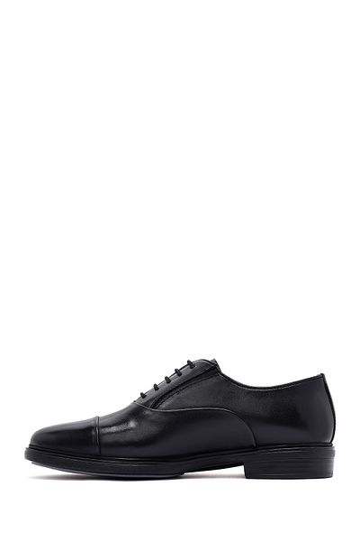 Derimod Men's Black Laced Leather Classic Shoes 25Sfd724018
