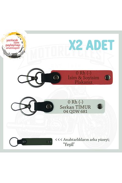 miawiki Name Plate and 0 Rh (-) Blood Group Written X2 Keychain Set, Pomegranate Flower-White-Ysl, Special for Speed Lovers