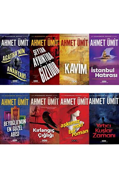 Yapı Kredi Yayınları Ahmet Ümit Başkomser Nevzat Kitap Seti