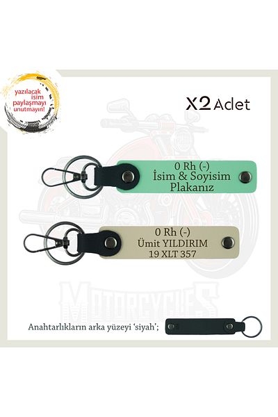 miawiki 0 Rh - Personal X2 Keychain Set with Blood Group Written, Green-S Coffee-Syh, Special Name Plate for What You Love