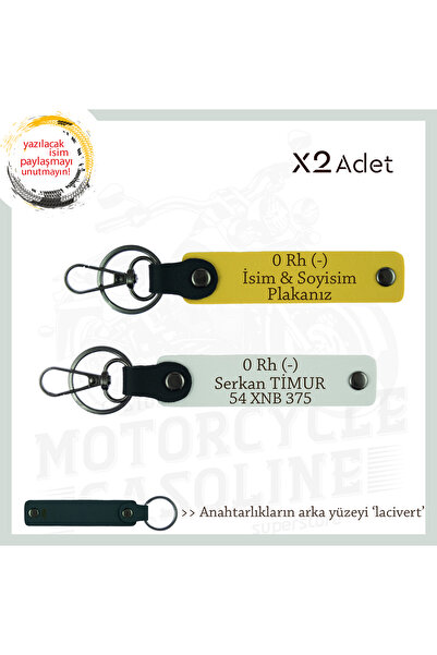 Asortishey Name Plate and 0 Rh (-) Blood Group Written Gift X2 Set Keychain, ...