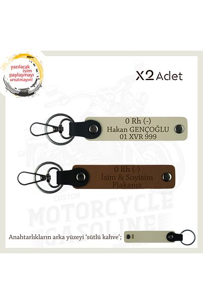 miawiki Name Plate and 0 Rh - Blood Group Written Set of 2 Keychains, Coffee-S Coffee-Sk, to the Drivers of the Roads