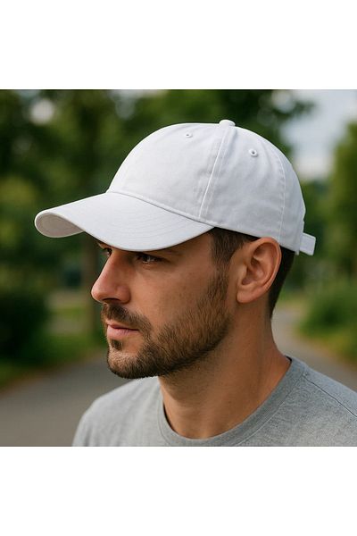 WOHOME Solid Color Cap 2025 New Trending Distressed Men's Hats