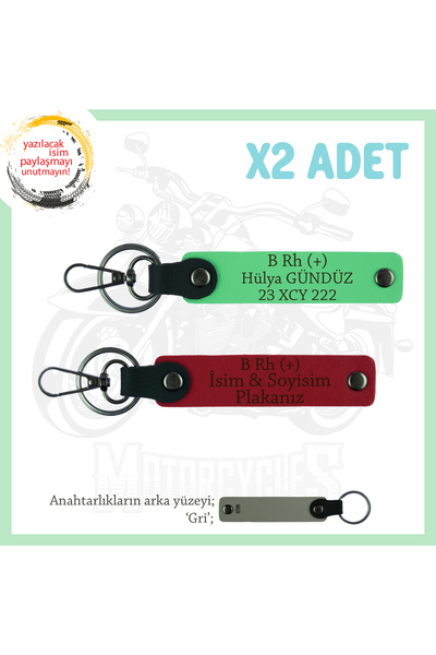 Miaju For Motor Enthusiasts, Name Plate and B Rh (+) Blood Type Lettering, X2...