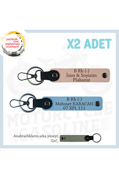 Miaju Exclusive for Asphalt Champions, Keychain with Name Plate and B- Blood ...