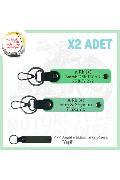 Miaju Exclusive for Motorcycle Lovers, Name Plate and a Rh (+) Blood Type Let...