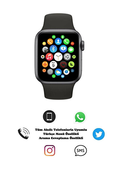 BGGTech Akıllı Saat T700s Watch 7 Series Bluetooth Arama Destekli Bildirim Alma