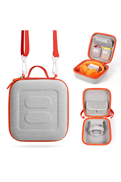 choice2 حقيبة صلبة من مادة EVA رمادية اللون لحمل مشغل الموسيقى Yoto Mini Play...