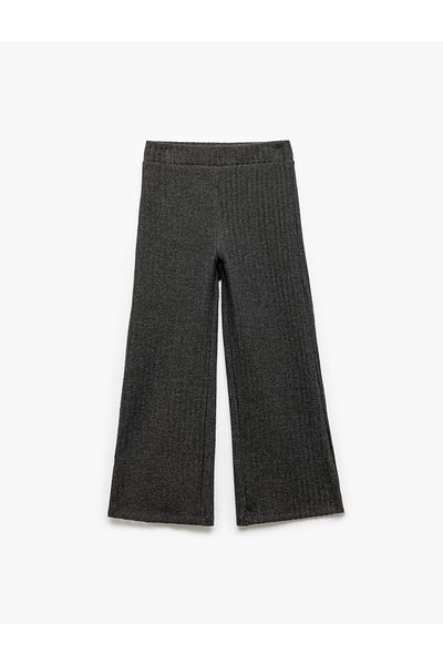 Koton New Season Elastic Waist Viscose Blended Basic Leggings
