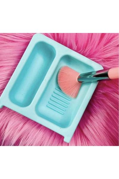 Other Makeup Brush Cleaner, Silicone Reusable Brush Cleaning Washing Tool, (COLORS MAY VARY)