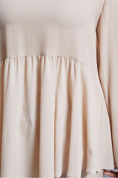 Alvina Asymetric Cut Volan Tunic 4864