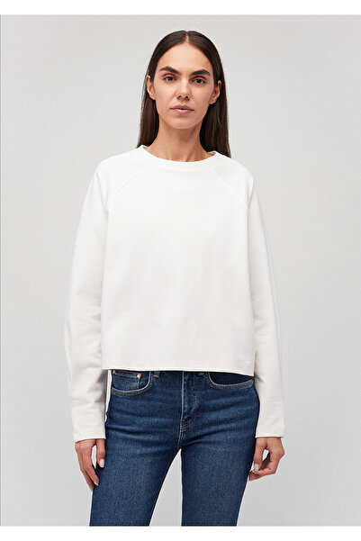Mavi Crew Neck White Sweatshirt 1S10150-70057