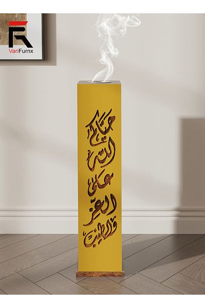 AnneFish Incense Burner Hospitality Reception Incense Chimney Rack Stand Candle Holder Aromatherapy Burner