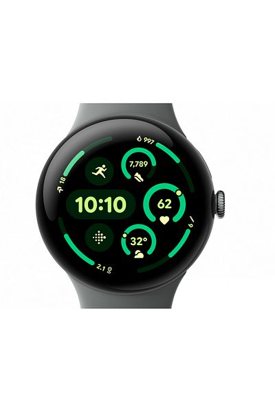 Google Pixel Watch 3 Smartwatch 45mm Matte Hazel Aluminum Case