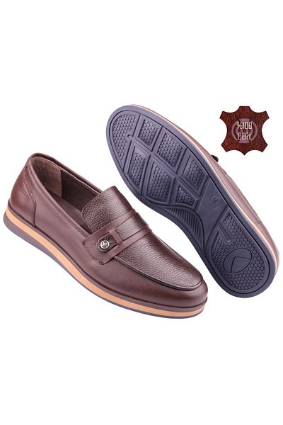 DETECTOR Genuine Leather Orthopedic Ultra Comfortable Stylish Men's Shoes 6110