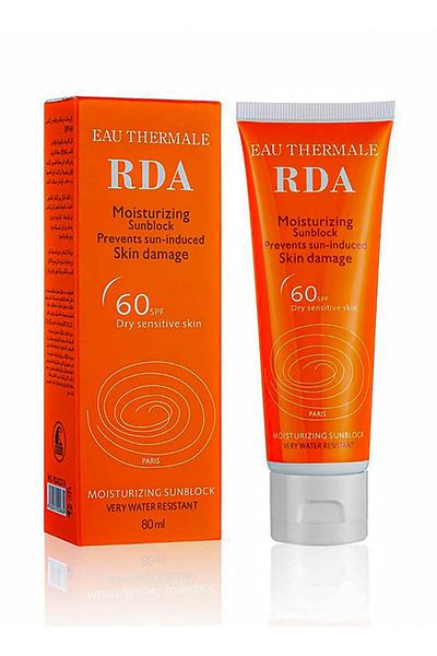 RDA Eau Thermale Moisturizing Sunblock SPF 60 80ml
