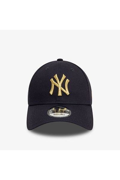 NEW ERA Металическа тъмносиня унисекс шапка Neyyan 9forty