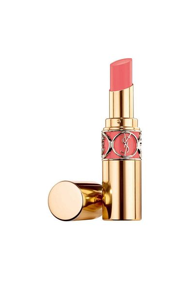 Yves Saint Laurent Yves Saint Laurent Rouge Volupte Shine Oil-in-Stick Lipstick Balm 54 Rose Insolent Coral Pink