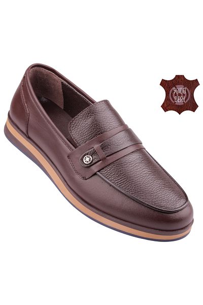 DETECTOR Genuine Leather Orthopedic Ultra Comfortable Stylish Men's Shoes 6110