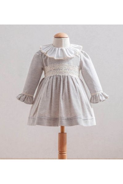 Tongs Baby Dress 3878 Gray