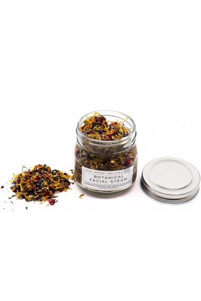 AWAFI MILL Botanical Facial Steam Blend - Bottle of 100 gram / 3.5 Oz
