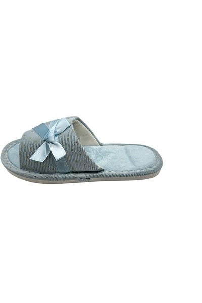 TECOS Papuci De Casa Pentru Femei, ®, Stelute Aurii, Talpa Respirabila, Marime 36-37, 23 Centimetri