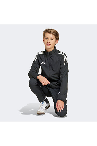 adidas IW0445-C Tıro25Cpre Jkty Çocuk Ceket Siyah