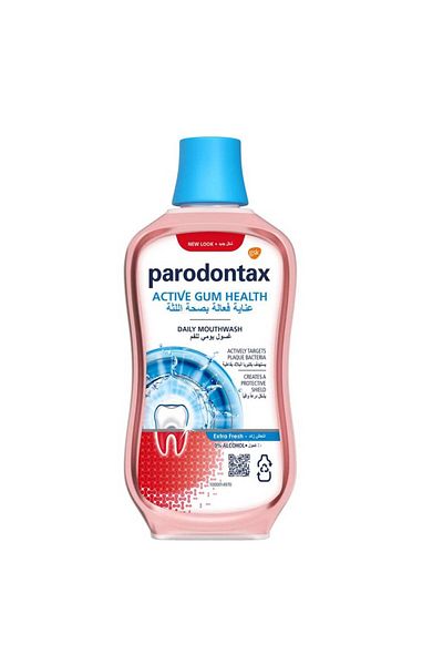 Parodontax Active Gum Health Extra Fresh Daily Mouthwash 300 ml Daily Protection & Extra Fresh Breath