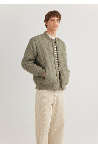 Mavi Χακί Καπιτονέ Bomber Jacket - Loose Cut 0110566 -71818