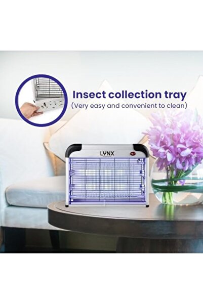 LYNX Electric Mosquito and Fly Killer with LED Light for Indoor Use by Lynx — Model LN-IK-2016