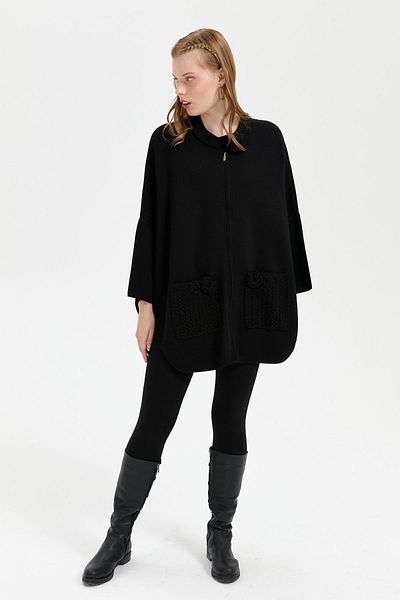 Desen Women's Poncho Dsn24K24059