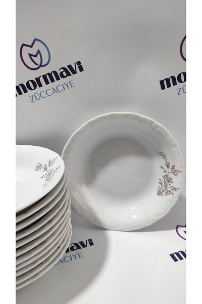 Porland Rüya 12-Piece Pit Plate 17 cm