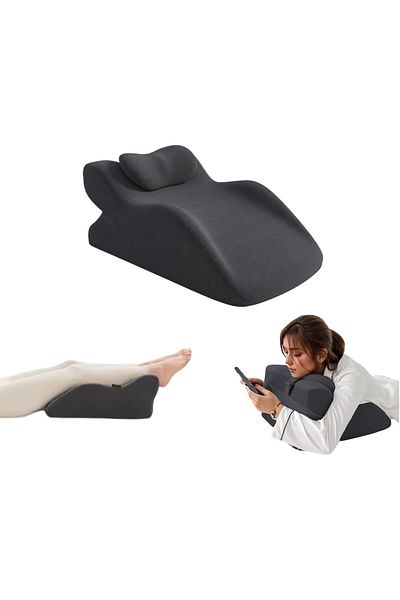 COOYA 2 In 1 Wedge Pillow with Head Cushion,Multifunctional Posture for Any Position,for Home Bedroom