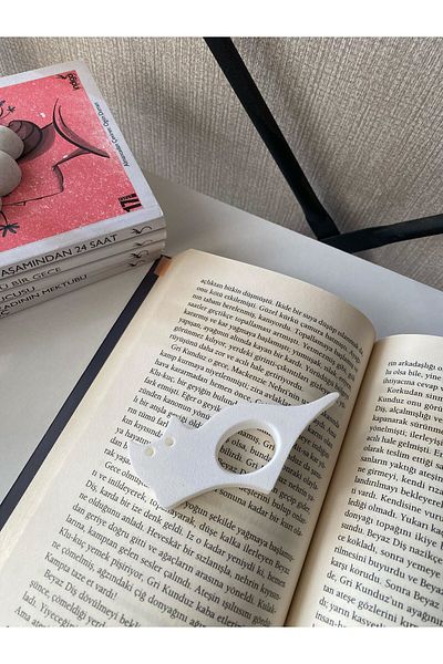 Rakun Robotik Cat Book Reading Ring Page Holder 3D Printing