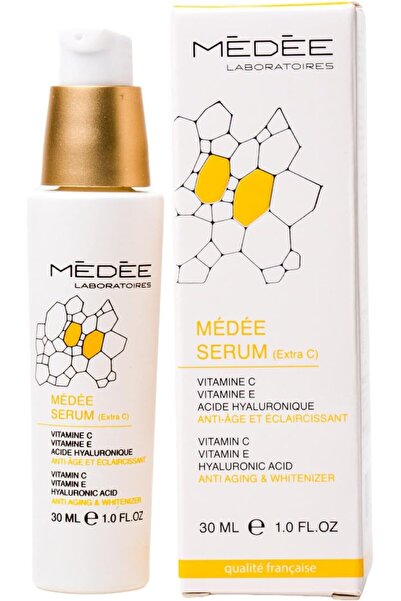 medy سيروم تفتيح البشرة إكسترا سي من ميدي - 15% فيتامين سي مع حمض الهيالورونيك وفيتامين إي