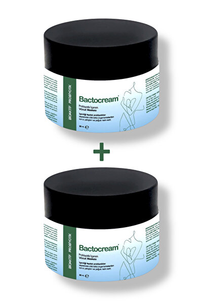 Bactolac قناع الجسم باكتوكريم لايف يحتوي على البروبيوتيك 30 مل - 2 قطعة