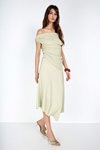 boneqa barcelona Asymmetrical Mint Skirt