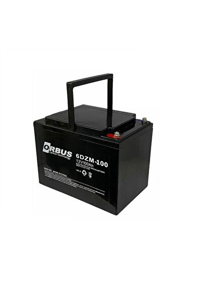 ORBUS 12V 100 AH ELEKTRİKLİ BİSİKLET AKÜSÜ DEEP CYCLE (224*150*178) (16.7 KG)