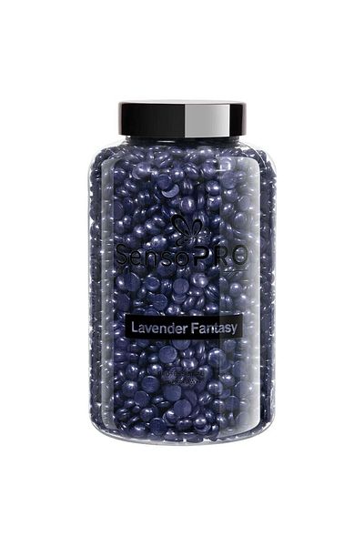 SensoPRO Milano Lavender Fantasy Professional Elastic Hair Removal Wax, 400g