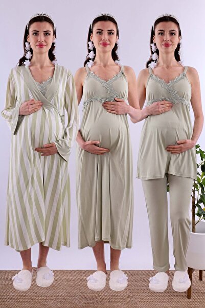 ByLohusa مجموعة الأمومة Effortt Green