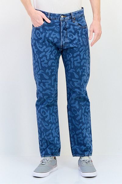 Levi's Men Regular Fit Washed Denim Jean, Multicolor
