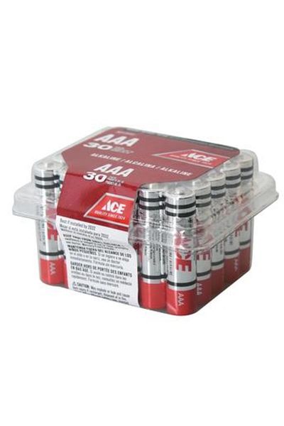 ACE Alkaline AAA Battery Pack (30 Pc.)