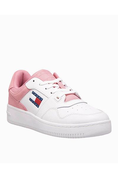 Tommy Hilfiger Semišové kožené tenisky - BOTY EN0EN02653 P06