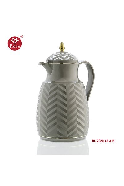 Rose RS-2020 - A distinctive patterned tea and coffee thermos set consisting of two rose thermoses, one with a capacity of one and a half liters of coffee and one and a half liters of tea.