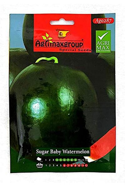 agrimax Watermelon Sugar Baby Seeds Black - Agrimax