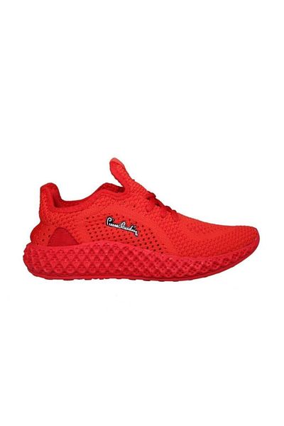 Pierre Cardin Mesh Casual Sports Shoes Sneaker Red