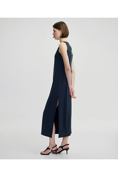 İpekyol V-Neck Dress with Knitted Effect